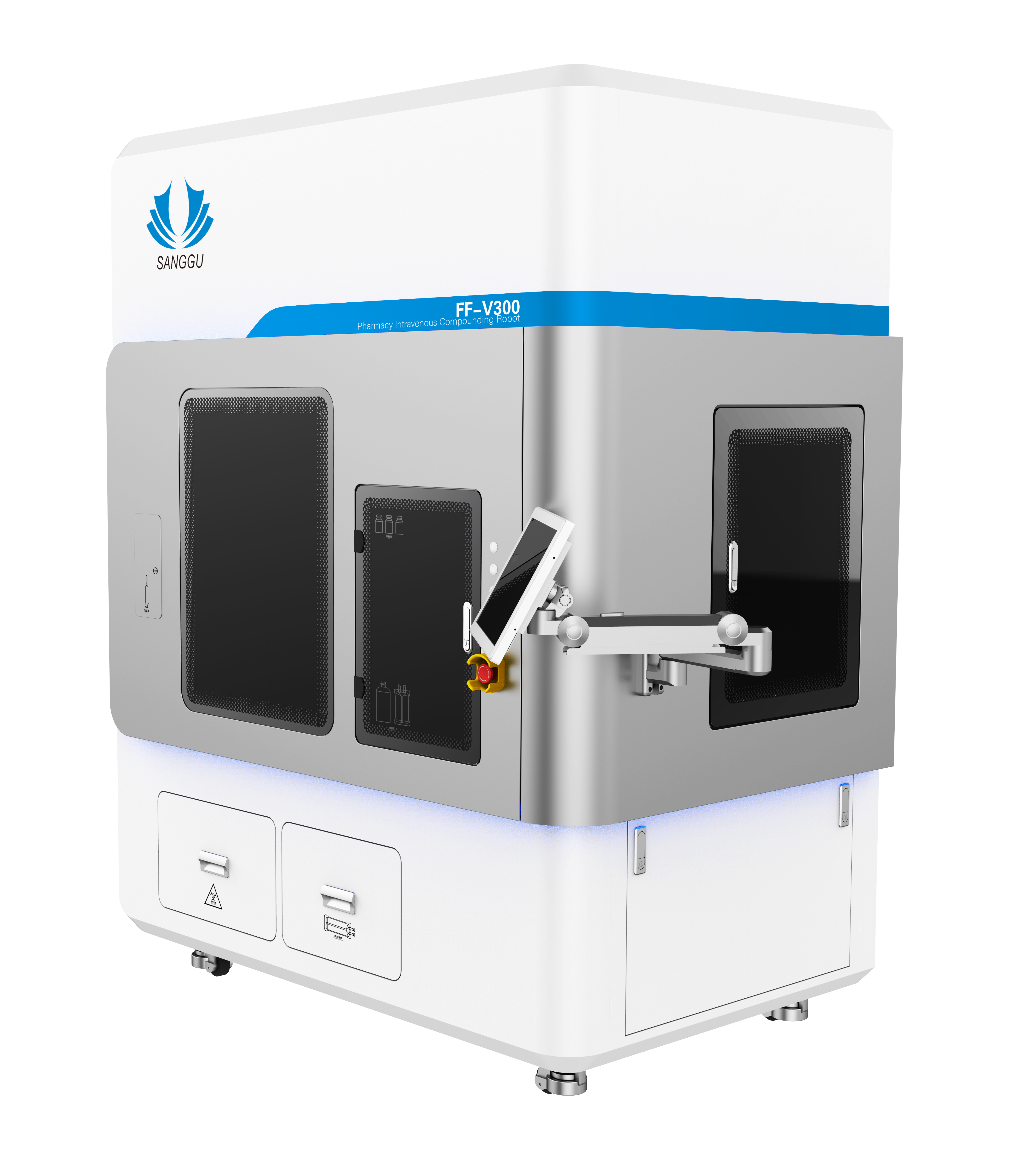 靜脈用藥高速大批量智能調配機器人